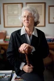 A color photo from 2010 of Phyllis Frye— the first transgender judge appointed in the US.